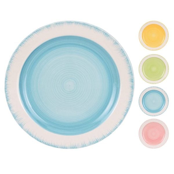 Assiette colorée