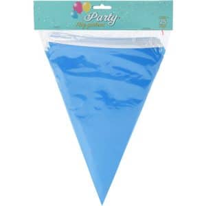 Guirlande de fête - lot de 25 pièces bleu