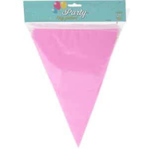 Guirlande de fête - lot de 25 pièces rose
