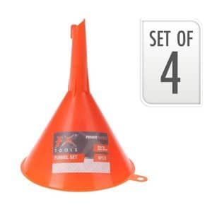 Entonnoir orange - lot de 4 pièces