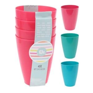 Mug En Polypropyléne - Lot De 4 Pièces