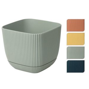 Pot De Fleurs En Plastique
