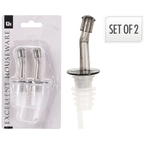 Distributeur pour bouteille à huile – lot de 2 pièces