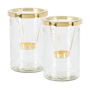 Porte-Bougie En Verre