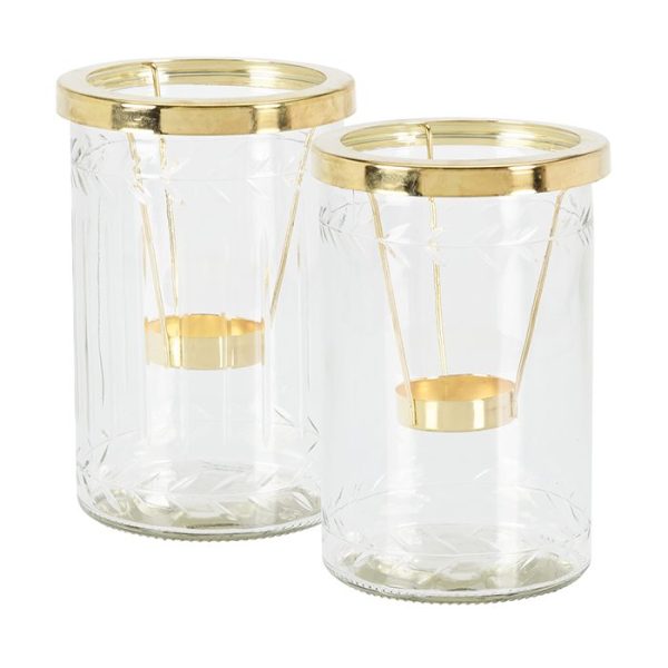 Porte-Bougie En Verre