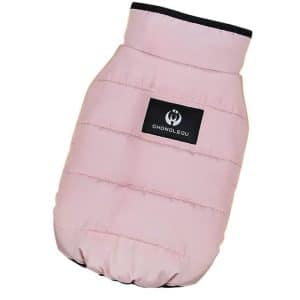 Gilet en coton rose m