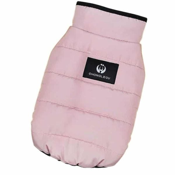 Gilet en coton rose m
