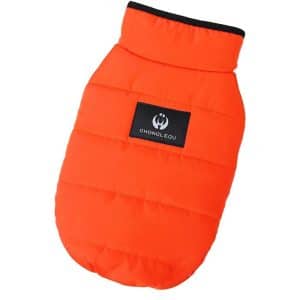 Gilet en coton orange s