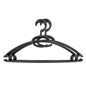 Cintre En Plastique Noir - Set De 5 Piã¨Ces
