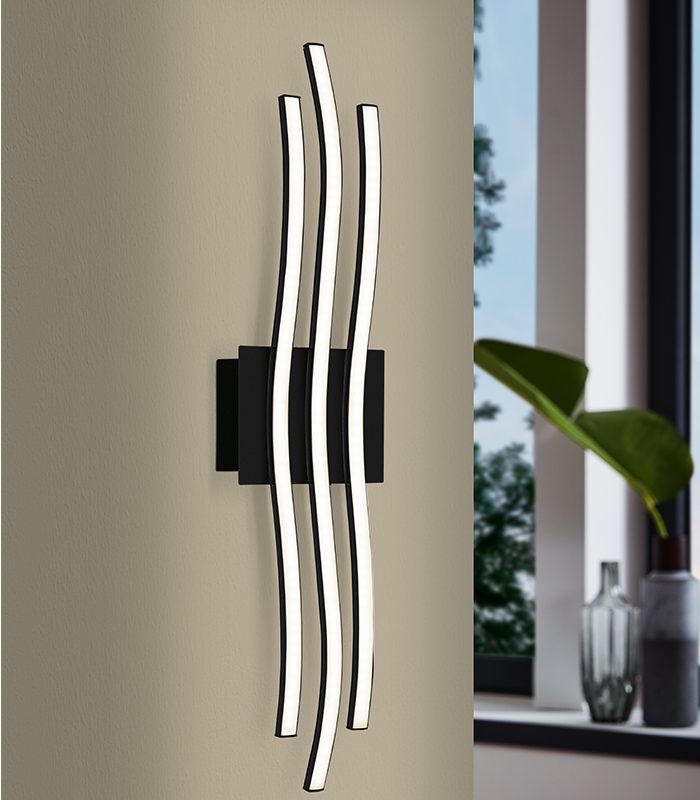 Plafonnier Acier Warm White 46.5W