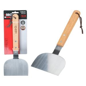 Spatule À Grille Avec Manche En Bois