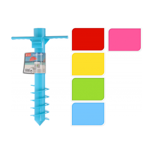 Piquet De Parasol 40 Cm En Plastique 5 Assorti
