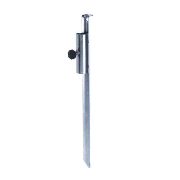 Piquet De Parasol 49 Cm En Zinc 49Cm