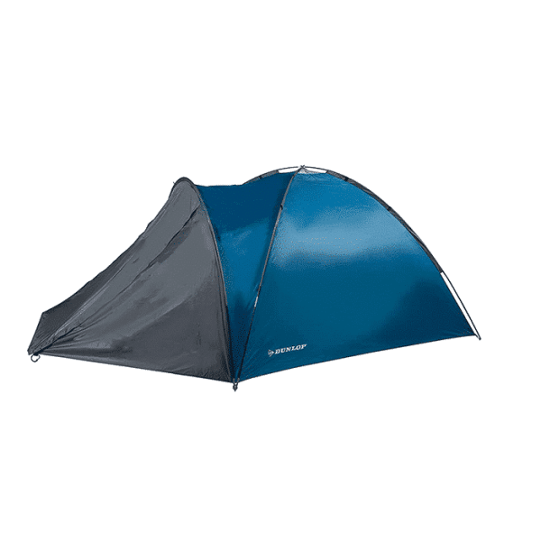 Tente Pour 2 À 4 Personnes Bleu/Gris