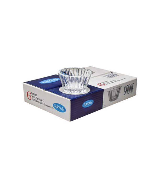 Set De 6 Raviers En Verre