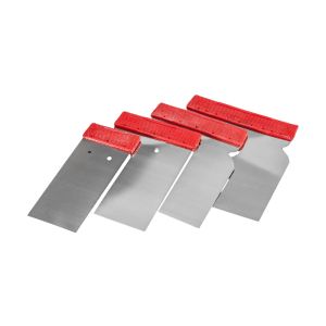 Spatules En Inox Sets De 4 Piéces 50-80-100-120Mm