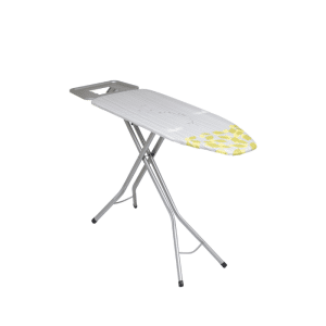 Table À Repasser 125X45X95Cm En Métal Argent