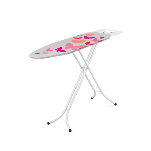 Table à repasser 110x38x89cm en métal blanc