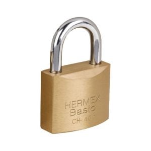 Cadenas finition laiton, crochet court 50 mm
