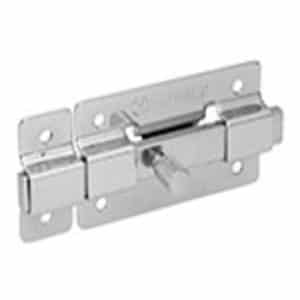Loquet 100 Mm Plate Finition Chromée