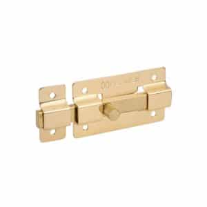 Loquet 100 Mm Plate Finition Laiton