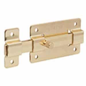 Loquet 145 Mm Plate Finition Laiton