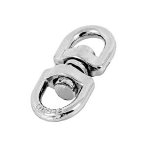 Touret Double 3 Mm Métal Nickelé