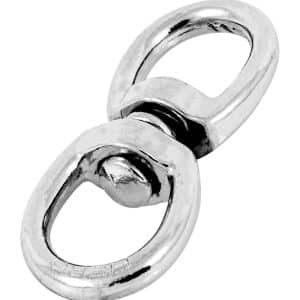 Touret Double 5 Mm Métal Nickelé