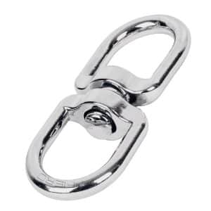 Touret Double Métal Nickelé 8 Mm