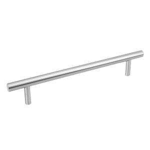 Poignée De Meuble 192Mm Finition Nickel Satiné