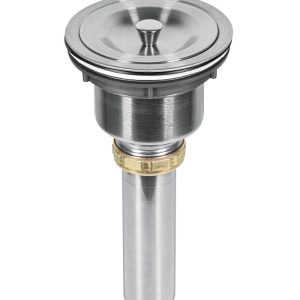 Bonde À Panier Amovible Pour Évier Cuisine Avec Tube En En Inox