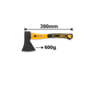 Hâche 600G 390Mm À Tête Forgée
