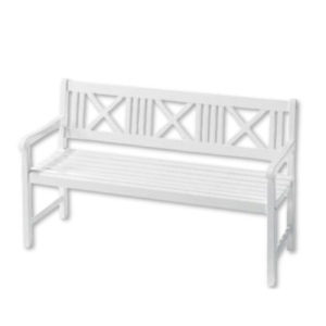 Banc de jardin bois 158x61x90 cm