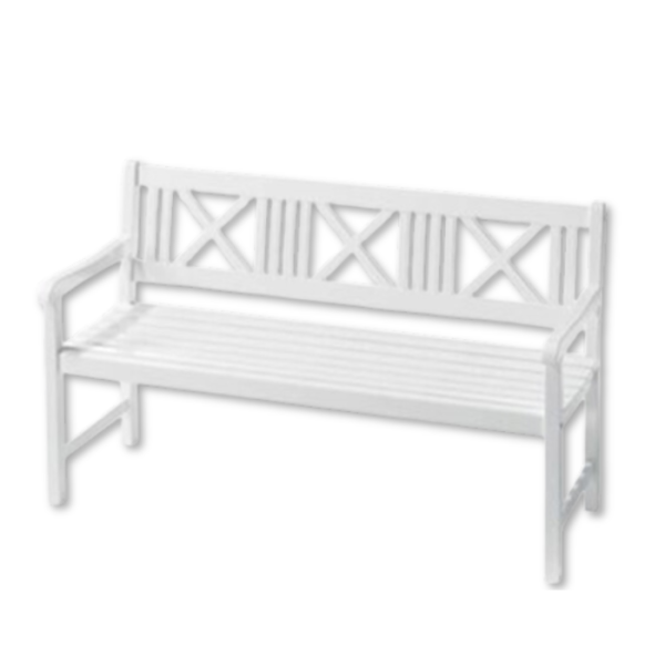 Banc de jardin bois 158x61x90 cm