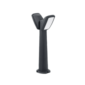 Borne Jardin Pinela E27 Opal Noir 2Lampe Fumagalli