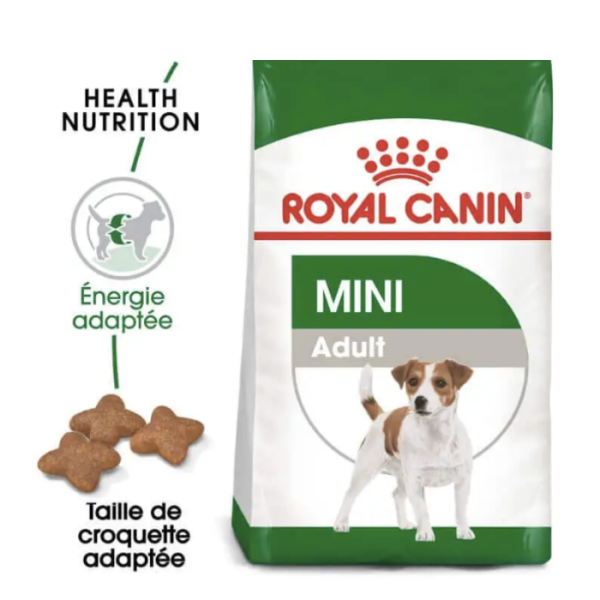 CROQUETTE CHIEN MINI ADULT 2 KG - SEC POUR CHIEN - Mr Bricolage : Outillage