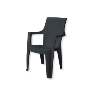 Chaise Dalila Monobloc Haut Anthracite