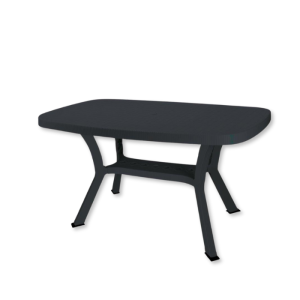 Table Ulisse Elite 86X177X72Cm Anthracite