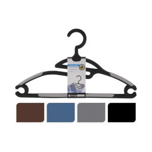 Cintre En Plastique 4 Piã¨Ces 40X22Cm 4 Assortis