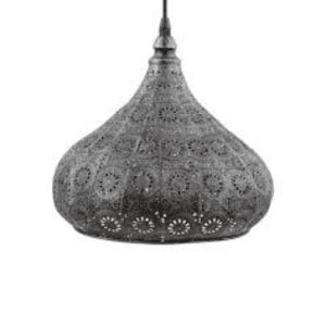 Suspension d 300mm couleur argent e27x220v