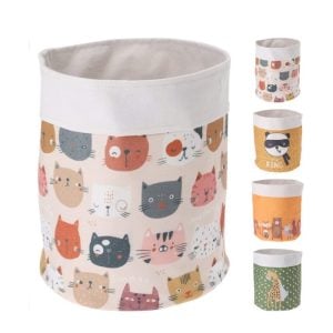 Panier De Rangement Pour Enfant 24X29Cm 4 Assortis
