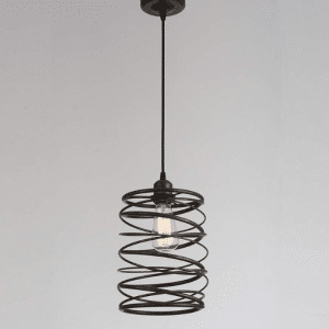 Suspension Velicia Métal Noir E27 220V