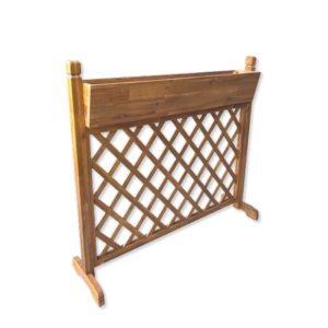 Jardinière En Bois D’Acacia 128X34X97 Cm