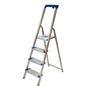 Escabeau en aluminium 4 marches 120 mm