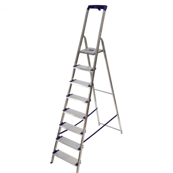 Escabeau en aluminium 8 marches 120 mm