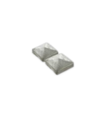 Lot De 2 Pyramides Galva 7x7cm pour poteau carré