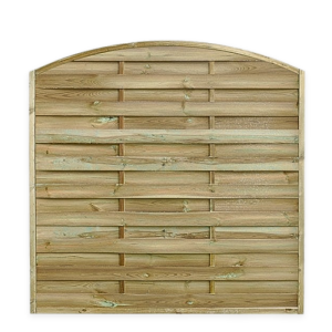 Ecran En Bois Massif Lucas Arc 180X180Cm