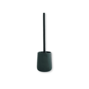 Brosse wc avec support céramique maonie vert foncé