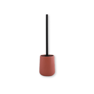 Brosse wc avec support céramiquee maonie terre cuite