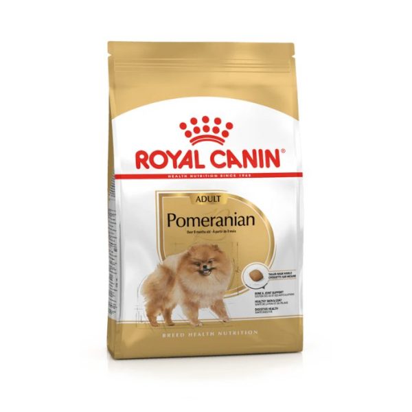 Croquette pour chien spitz adulte pomeranian 0,5kg